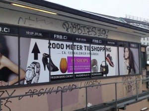 Vesterport --> Frederiksberg centeret.